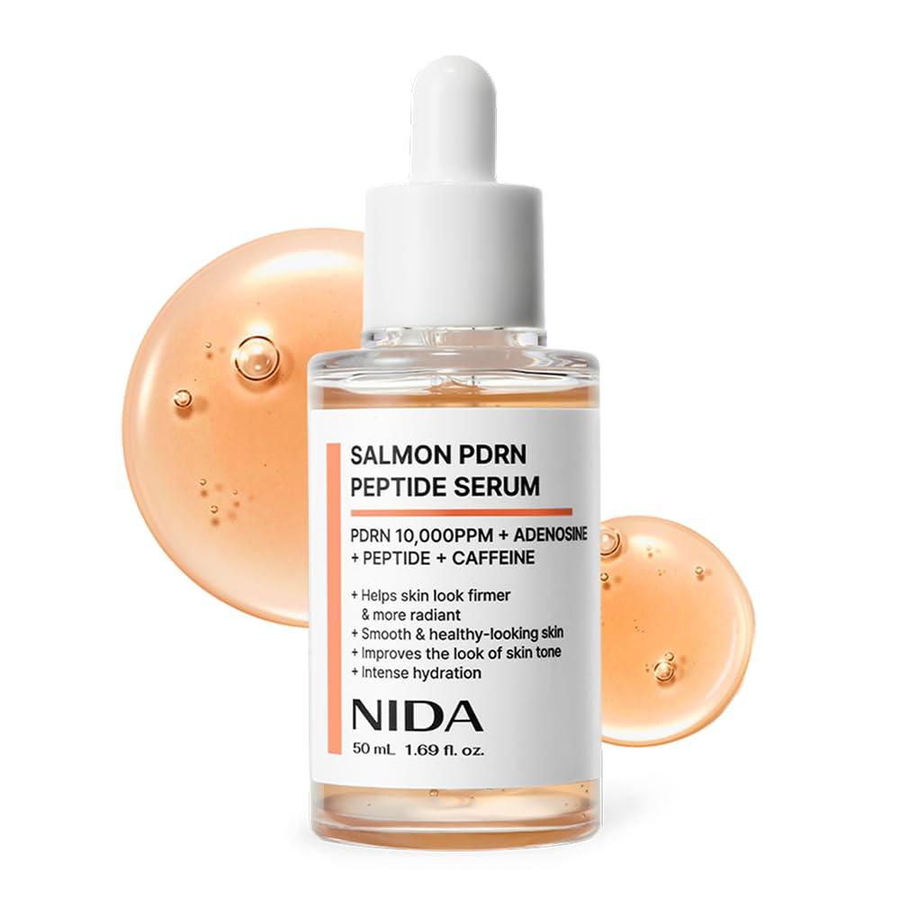Sérum PDRN Peptide au Saumon NIDA avec Adénosine et Caféine pour une Peau plus Ferme et plus Lisse