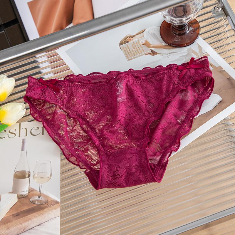 Lady Summer New Product Pure Desire Sexy Lace Without Mark Breathable in Waist Triangle Briefs