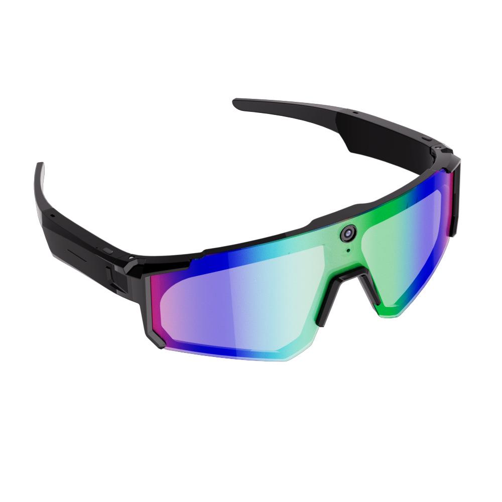 AI Smart HD Video Recording Cycling Glasses: Anti-Shake, Horizontal & Vertical Capture