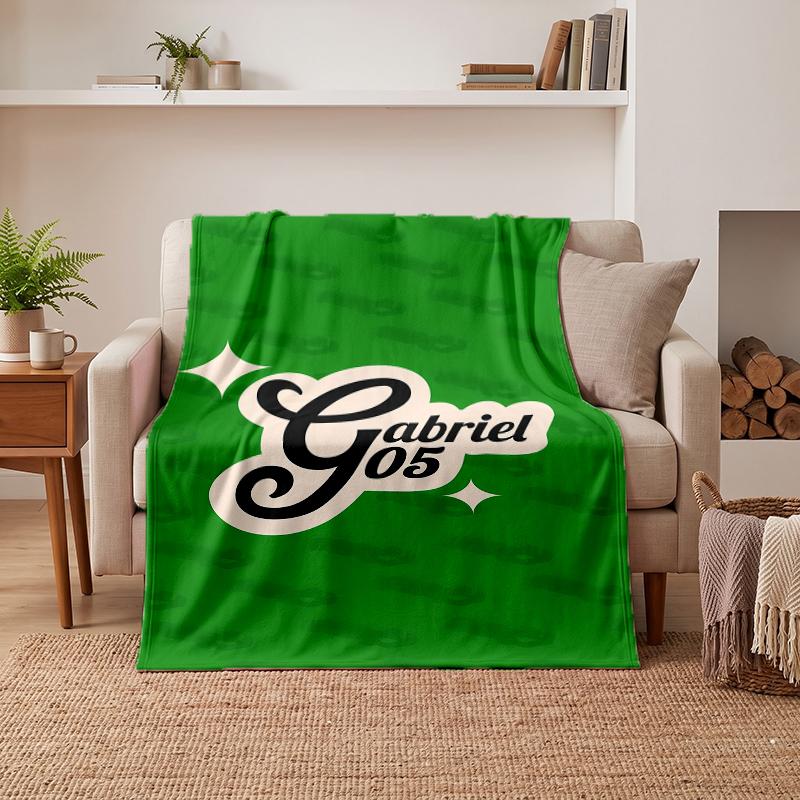 Gabriel Bortoleto Soft Warm Flannel Blankets Comfortable Blanket for Home Decoration Gifting