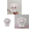 Melody Lace Bride Plush Keychain With Super Soft Short Plush For Girls Gift