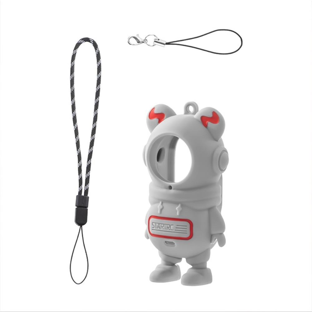 

Anti-Scratch Camera Lens Cap Cartoon Full Protector Case New Lens Cover for Insta360 GO 3/3S серый