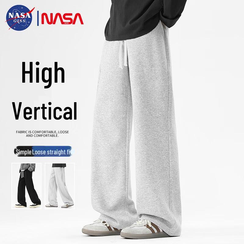 Pánské volné ležérní pracovní kalhoty s rovnými nohavicemi NASA GISS
