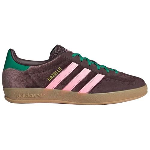 

adidas Gazelle Indoor Темно-коричневий Рожевий Зелений Оксамит W - JI2714 Новий Розмір EU 36 коричневий