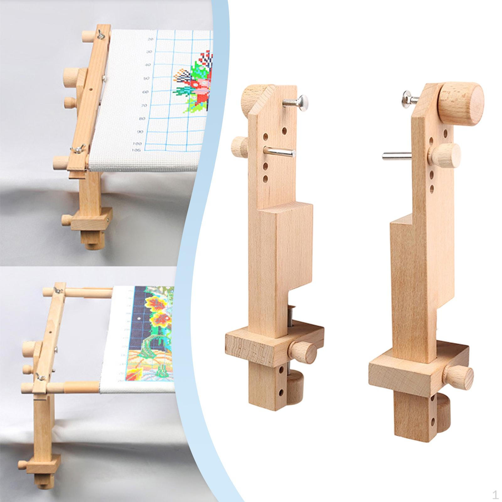 

Стійка-рамка для вишивки хрестиком, Тримач для рукоділля, Регульована вишивка з затискачем для квілтингу