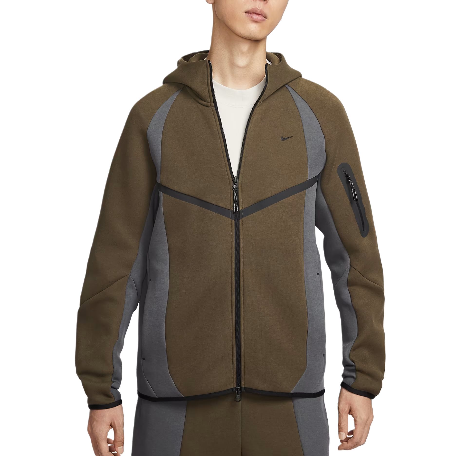 

Nike Мужская ветровка Windrunner с капюшоном на молнии, с технологией, длинный рукав, куртка, куртки IF1326212 S
