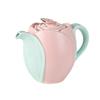 Wind High Value Ceramic Tulip Flower Pot Afternoon Tea Tea Set Cup Saucer Set Internet Celebrity Water Set