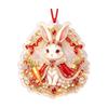 Christmas Hanging Ornament Vintage 2D Acrylic for Holiday Tree and Home Decor