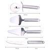 4 Pcs Cheese Slicer Stainless Steel Cheese Slicer Cutter Butter Spreader Knife Kitchen Cheese Tools Set YY079