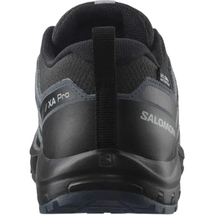 Salomon XA Pro 3D V8 Comfortable Soft Non-Slip Durable Low-Top Kids Running Shoes Kids running shoes Black 477293