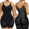 Gaine sculptante pour femme avec rehausseur de fesses, body shaper à bretelles réglables, fermeture éclair à l'entrejambe, body shaper pour la récupération post-opératoire, contrôle quotidien du ventre