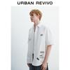 UR Men's Trendy Loose Fit Short Sleeve Collar Shirt