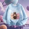 Children's LBB Loose Hoodie, Spring and Autumn Girls' Long-sleeved Casual Jacket