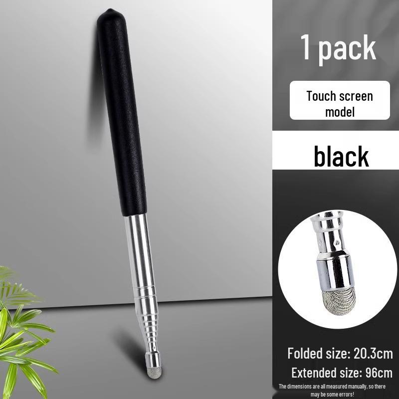 Teacher's Telescopic Touchscreen Pointer for Classroom Whiteboards and Multimedia
