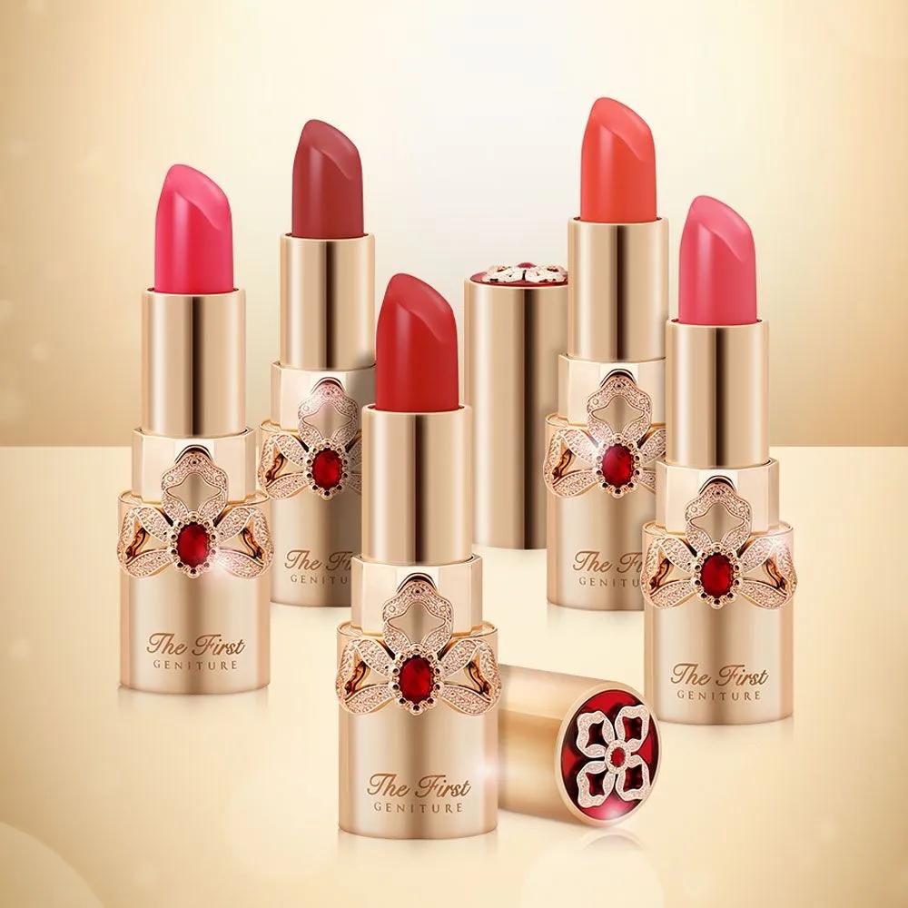 Ohui The First Geniture Lipstick 3.8g / High-Gloss Edge Lip Rosy Pink