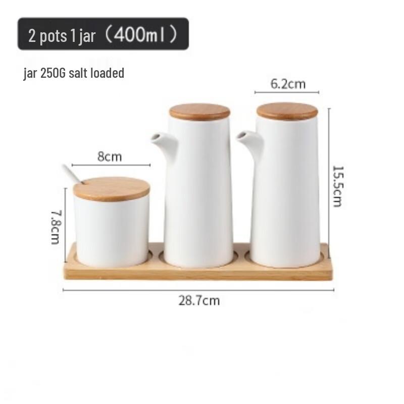 Qianxing Keramiskt Krydd- och Kryddställ