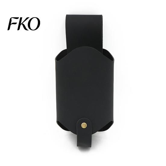 Waterproof Bottle Holder Waist Hanging Beer Holder, Faux Leather Soda Beverage Drink Can Outdoor Holster Portable for Belt, Accessories Lovers