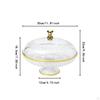 Cake Stand Fruit Plate with Cover Decoration Pastries Storage Serving Tray Dessert for
