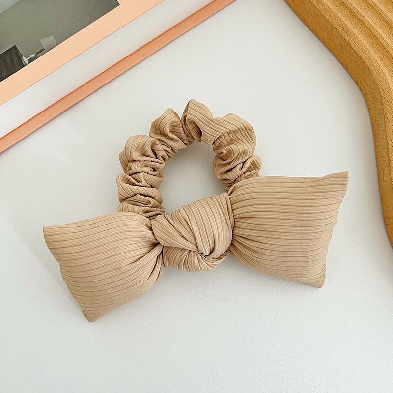 Seil Frauen Schleife Falte Mode Farbe Haar Haarring Haarschmuck Band Haar