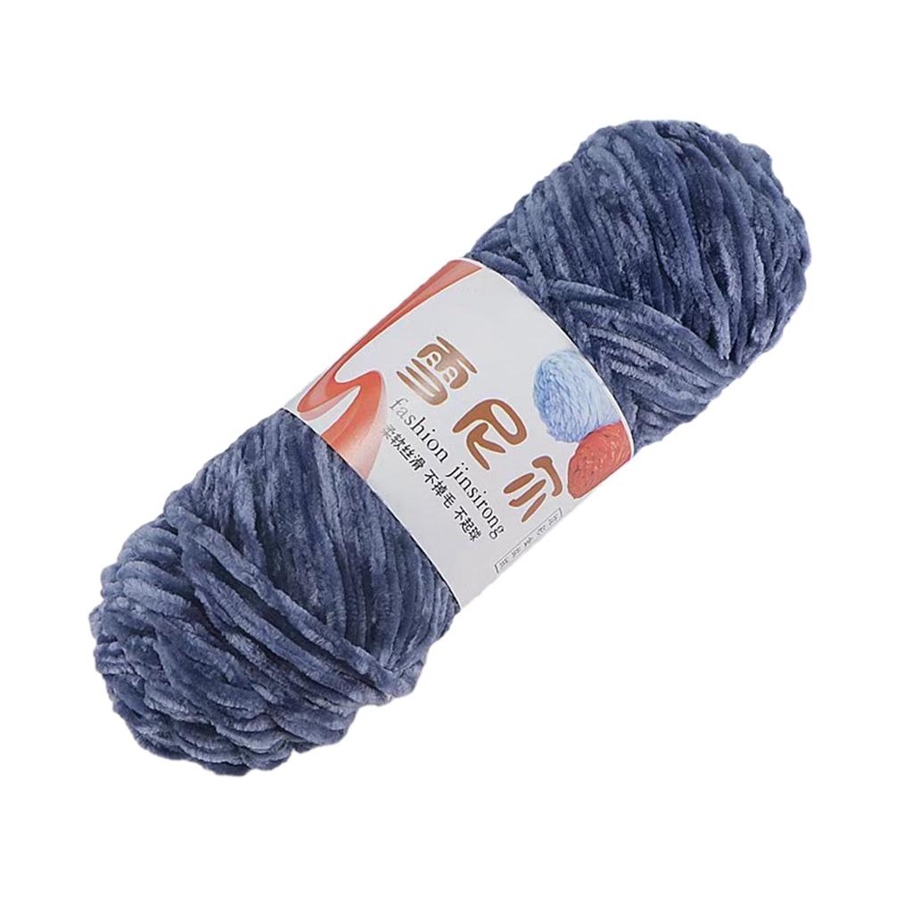 Skin Friendly Velvet Hand Knitting Yarn for DIY Cardigan Gloves Shawl Knitting Threads for Crochet Sweater Scarf Clothes