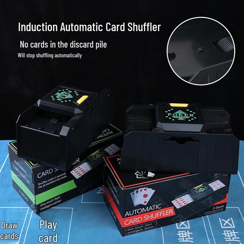 Automatic Card Shuffler with Timer