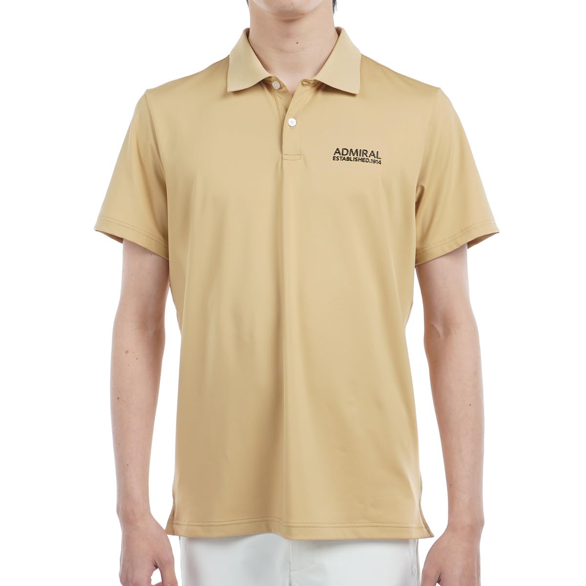 

Admiral Golf ADMA520 Men s Classic Performance Polo Shirt, Beige