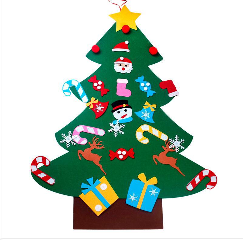 DIY Felt Christmas Tree & Ornaments Set for Kids