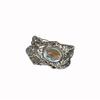 Moonstone Opening Niche Design Sense Personality Simplicity French Irregular High Sense Index Finger Ring