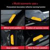 4pcs Car Door Sticker Reflective Safety Warning Mark Decoration Decals For Hyundai NLINE I30 I20 I10 Venue Tucson Ioniq IX35 I40