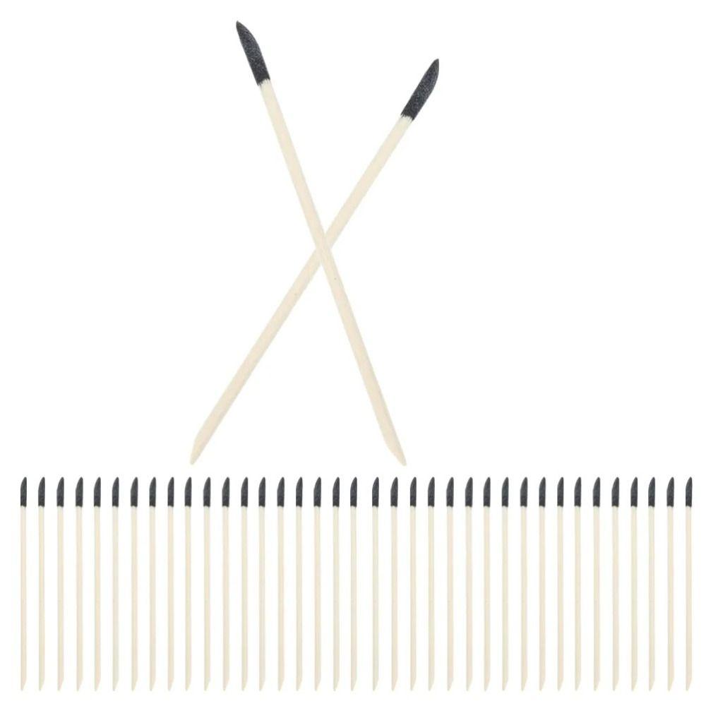 100pcs Matchstick Design Precision Sanding Sticks 150 GritIdeal Rust Removal Stick Wood Hobby