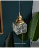 Japanese Retro Three-Head Glass Pendant Light for Restaurant, Cafe, Bar, or Home Entrance