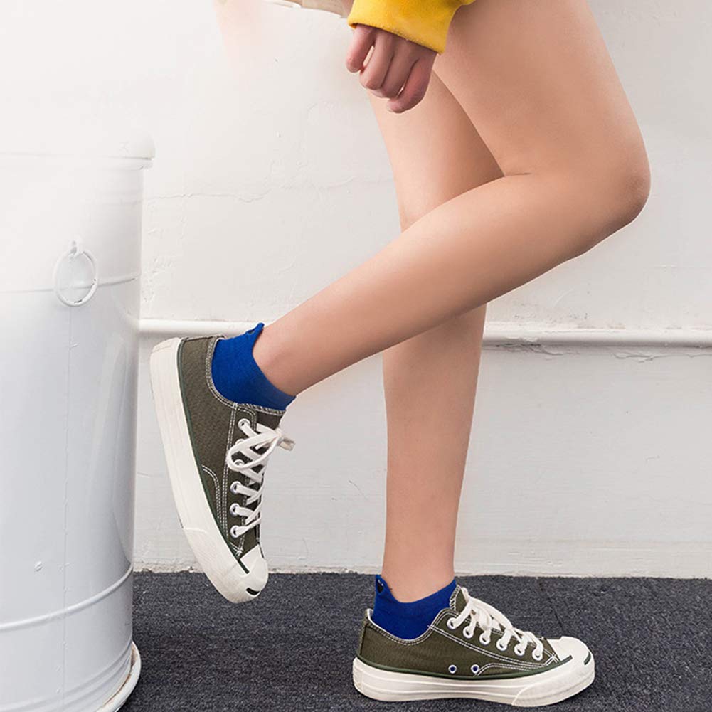 Sesame Street Ankle Crew Kotník Těžko pohlcující zápach pro sadu 8 párů [Sekuzy] Ponožky, Ponožky, Ponožky, Módní, Roztomilé, Ponožky, Nevycpané, Vypnuto, Unisex,
