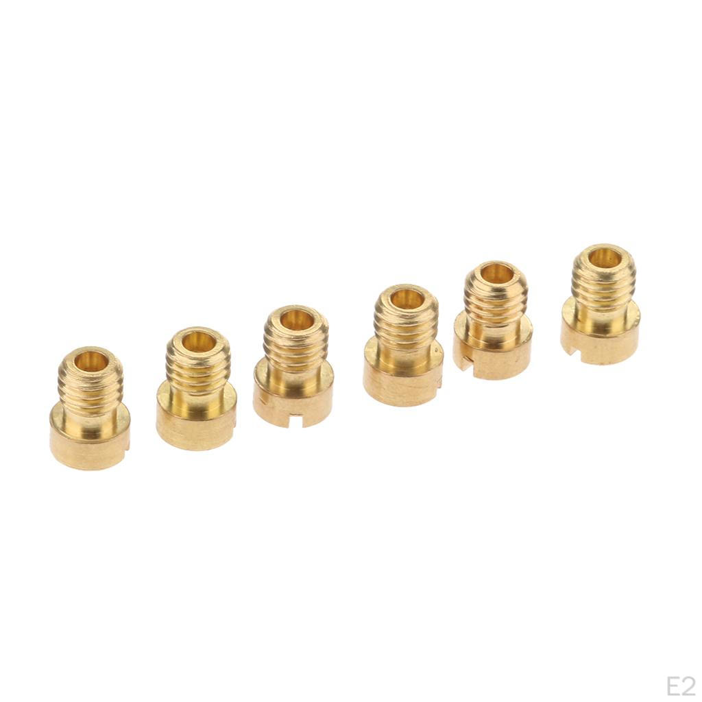 M5 Thread Motorcycle Main Carburetor 90-102 6 Size Nozzle