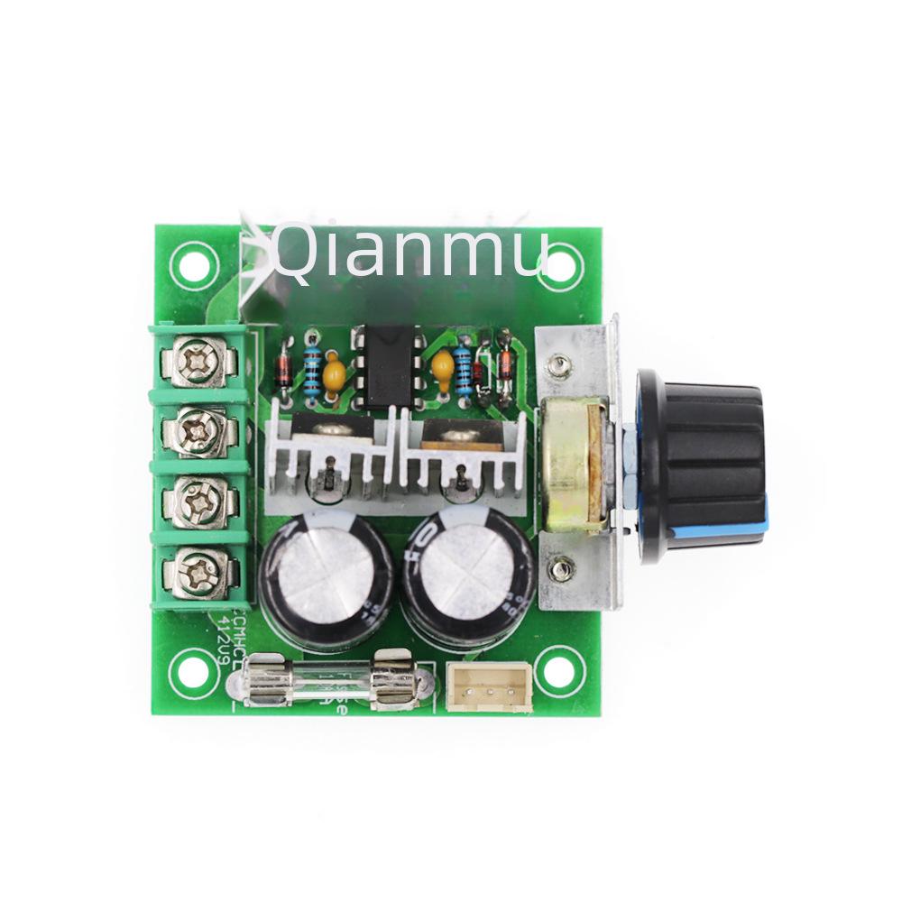 Hocheffizienter 12V-40V 10A DC-Motordrehzahlregler mit stufenlosem PWM-Steuerschalter