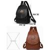 High Quality Leather Large Capacity Backpack Luxury Famous Designer School Travel Book Bag
