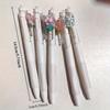 0.5mm Tulip Writing Pens Flower Ballpoint Pen Writing Smoothly Black Press Pen  Student