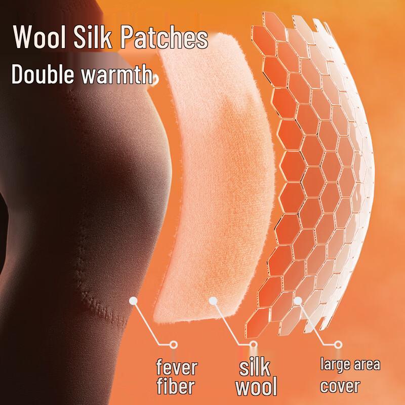 HILAN HOME 230g Double-Sided Fleece Thermal Underwear Set