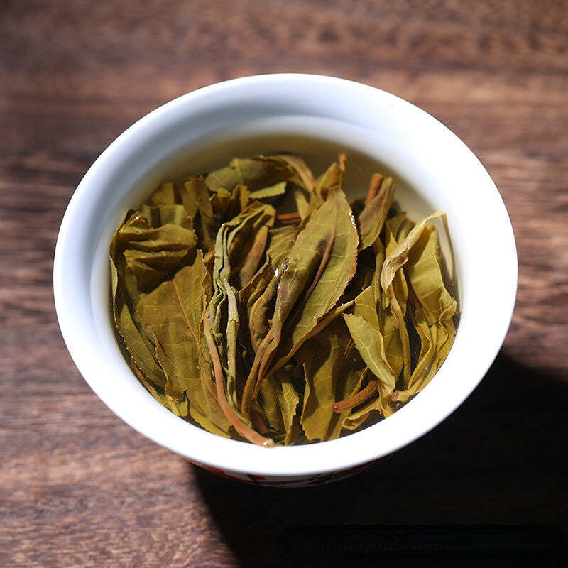 357g Menghai Pu'er Zralý Čaj Hualiangzhuzi Puerh Vařený Čaj Koláč Starý Pu-erh Čaj