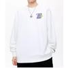 Anta Life Series Printed Letter Round Neck Pullover Sweatshirt Unisex Sweatshirt Paper-White 172348701-1