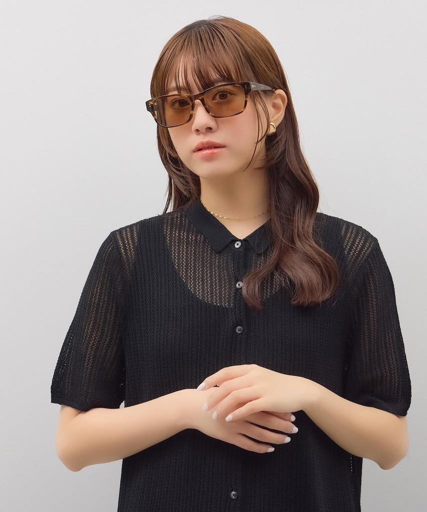 [Zoff] SUNCUTGlassesUV100% CUT Wellington-style Sunglasses  Colored Lenses, Stylish, UV Protection, Men's, Women's, Unisex [ZN241G1749A2