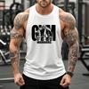 Muscleguys  Men's Running Vests Gym Warriors Clothing Cotton Bodybuilding Stringer Tank Tops Fitness Sleeveless T-Shirt Y Back Muscle Shirt
