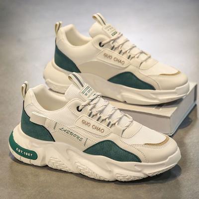 Shoes Men's New Summer Mesh Breathable Men's Sports and Leisure Thick-soled Heightening Shoes