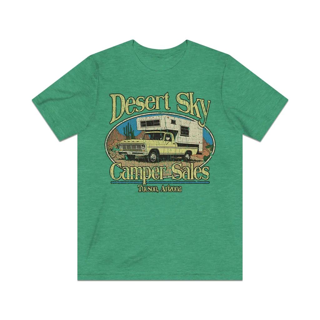 

Desert Sky Camper Sales 1978 Vintage Men s T shirt 3XL