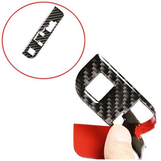 Fits Toyota Highlander 2015-19 Carbon Fiber Inner Car Gear Box Panel Cover Trim