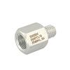 Stainless Steel 304 Threaded Adapter: Internal NPT1/8 To External M8x1.25 Metric-American Reducer