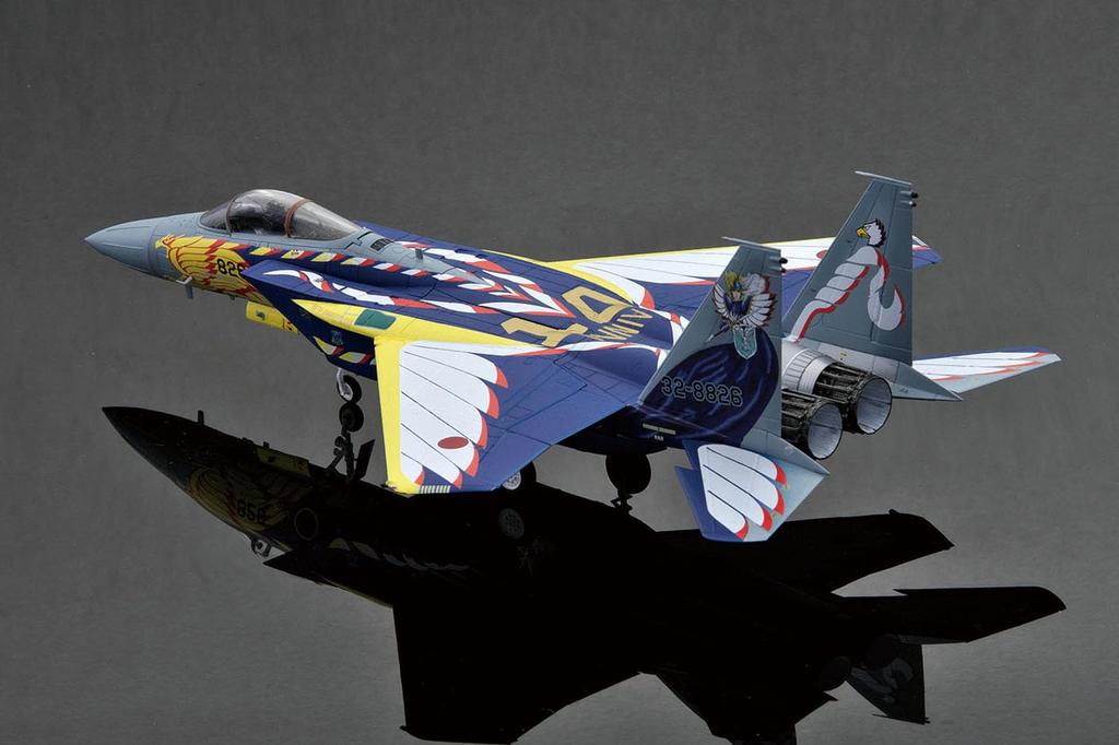 Platz 1/72 Japan Air Self-Defense Force F-15J Eagle 204th Squadron F-15 Reorganization 10th Anniversary Commemorative Paint Scheme Mystic Eagle 1995 P