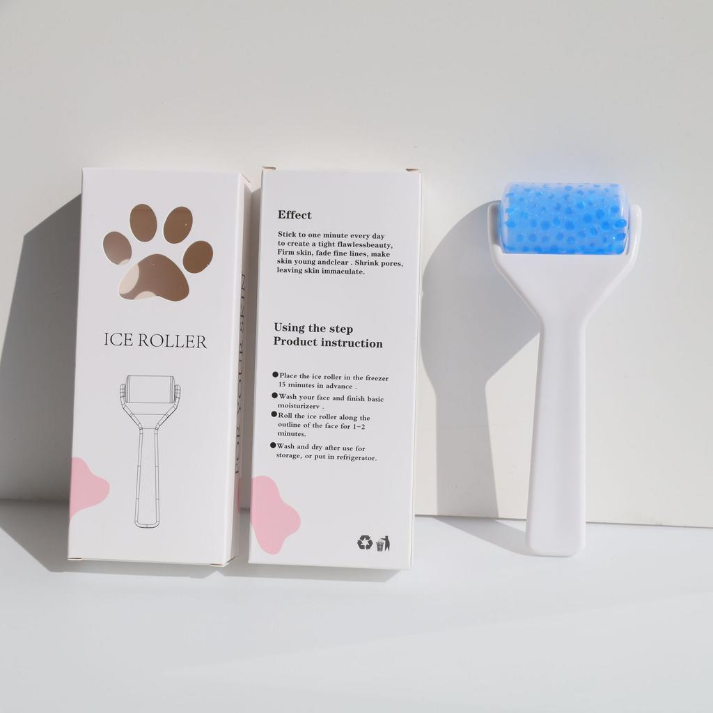 Ice Roller,Face Care Roller Massager for Puffiness Relief Pain and Minor Injury,Skin Beauty Tool to Tighten Pores Whiten Skin