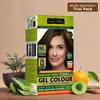 INDUS VALLEY Trial Pack (Medium Brown, 65 ml) Natural Gel Hair Colour for Women | Ammonia & PPD Free, 100% Grey Coverage, Long Lasting Hair Color