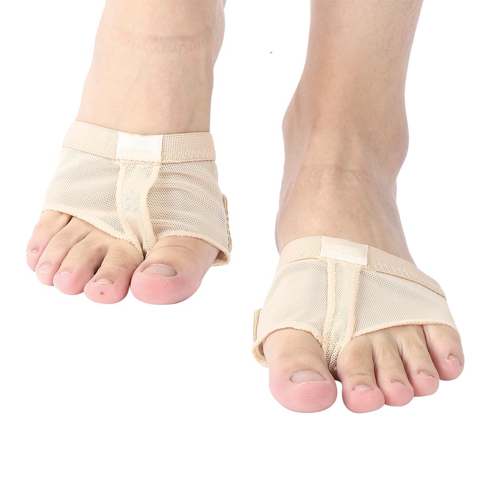 1 Pair Foot Thong Toe Paw Pad Ballet Dance Forefoot Half Protective Shoes (XL)