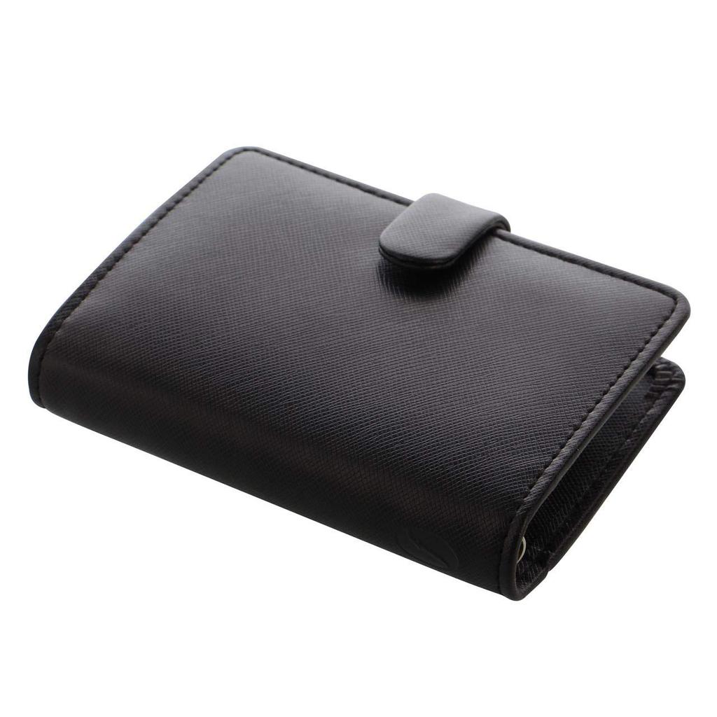 Filofax Saffiano Mini System Organizer, Black, 028771, Officially Imported